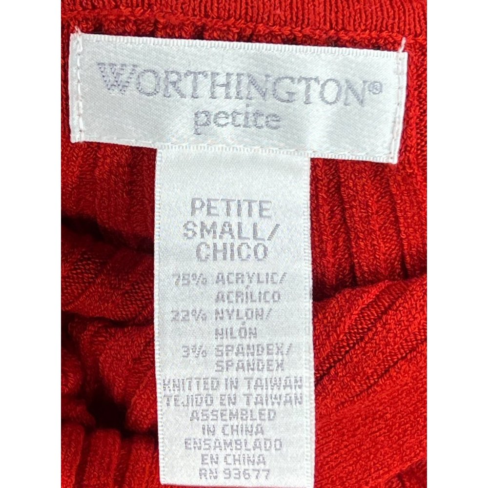 Worthington petite women’s petite small sweater turtleneck long sleeve with butt - Picture 12 of 15
